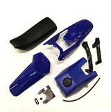 KIT CARENAGE COMPLET PW80 PIWI 80 YAMAHA BLEU, image N°1