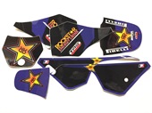 KIT DECO STICKERS ROCKSTAR PW80 PIWI 80 YAMAHA, image N°1