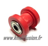 ROULETTE DE TENDEUR CHAINE RENFORCEE SHINERAY 250 STXE EN TEFLON ROUGE, image N°1