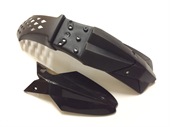 GARDE BOUE AVANT DIRT BIKE 250 AGB38 APOLLO ORION NOIR, image N°1