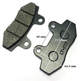 PLAQUETTES  DE FREIN AVANT DIRT BIKE 250 AGB38 AGB30 APOLLO ORION, image N°1